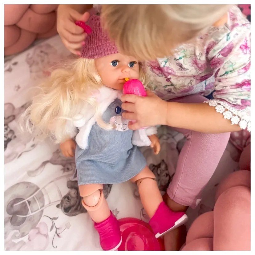 Woopie royal lalka interaktywna zosia w czapce 43 cm + akc.