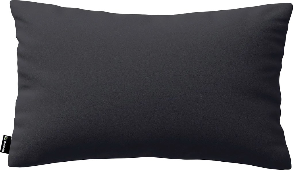 Poszewka Kinga na poduszkę prostokątną kolor czarny