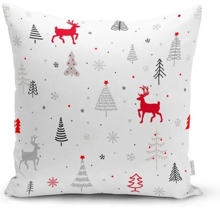 Poszewki na poduszki ze świątecznym motywem zestaw 4 szt. 43x43 cm Snowflakes – Mila Home