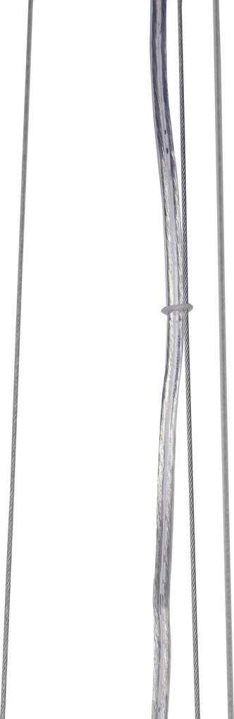 Nowoczesna lampa wisząca biała 70 cm - Magna