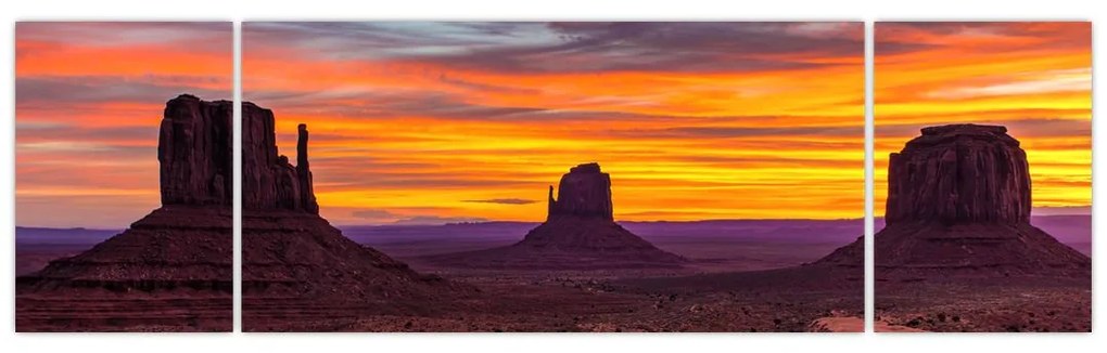 Obraz - Monument Valley v Arizonie (170x50 cm)