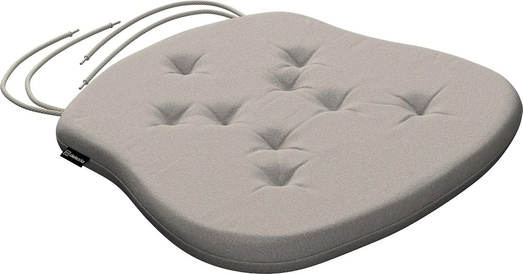 Poduszka na krzesło Filip kolor beżowy tkanina strukturalna