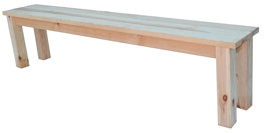 Zestaw mebli ogrodowych z drewna sosnowego dla 4 osób Classic – Rojaplast