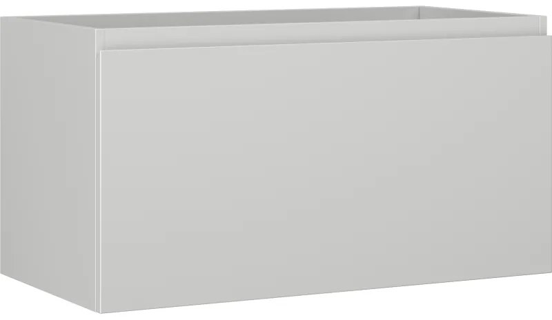 Mexen Orio szafka łazienkowa podumywalkowa 90 cm, 1 szuflada, szara mat - 91A10-09047-1-BF62