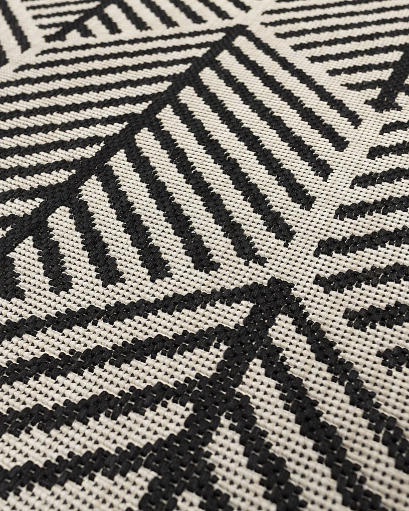 Dywan Cottage black/beige 200x290cm