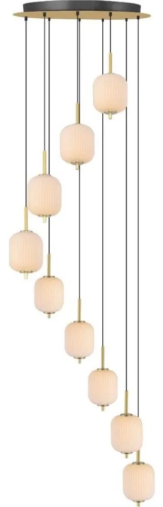 Zuma Line 003064-034749 - Żyrandol LED na linkach AKARI LED/55W/230V śr. 63 cm złoty