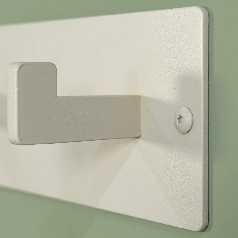 Szarobrązowy metalowy wieszak ścienny 70 cm Leatherman – Spinder Design