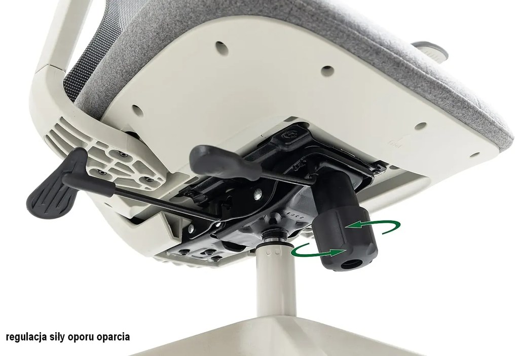 Fotel ergonomiczny ERGON szary SIGNAL