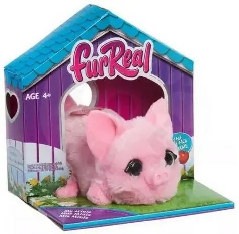 FurReal My Minis Piggy, interaktywna świnka,różowa