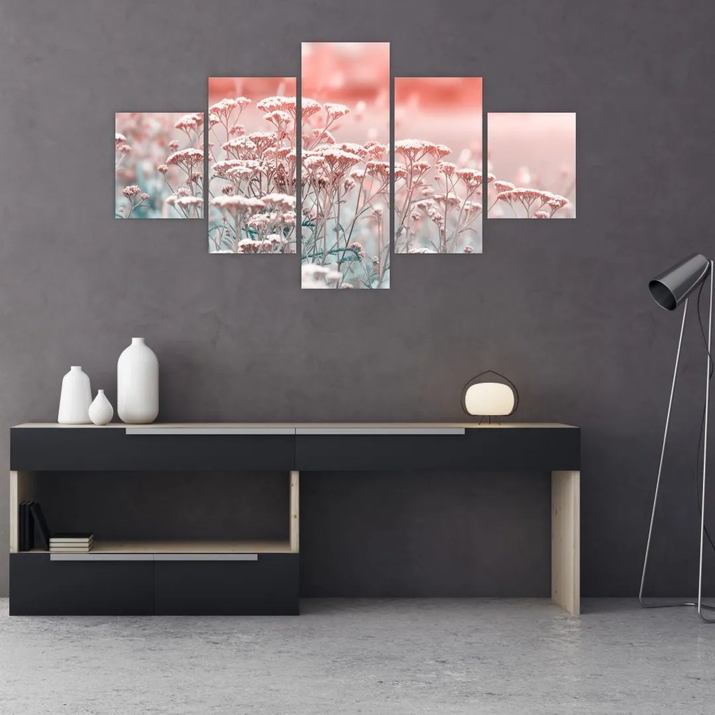 Obraz - Kwiaty polne (125x70 cm)