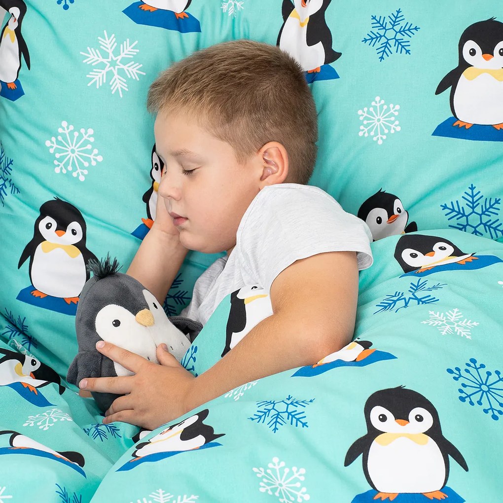 4Home Dziecięca pościel bawełniana Arctic Friends