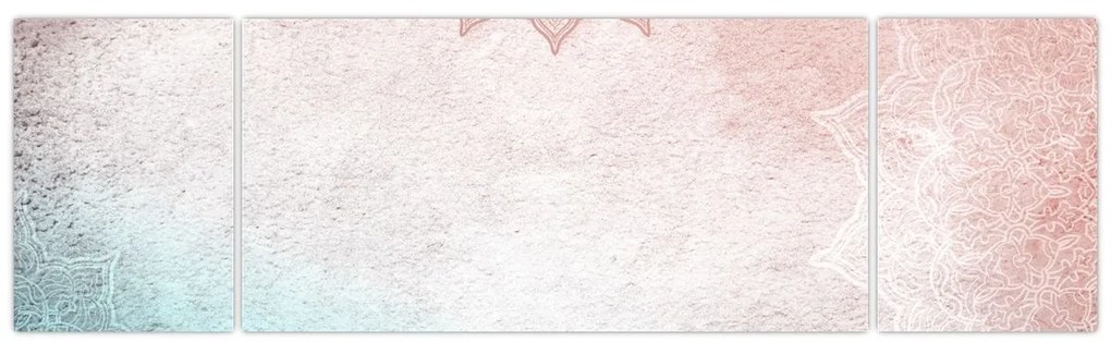 Obraz - Mandale na ścianie 2 (170x50 cm)