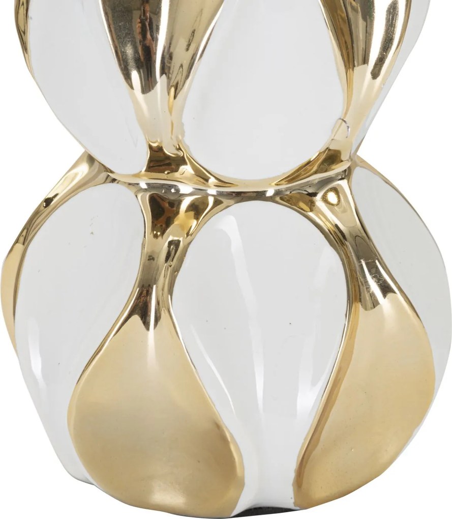 Lampka nocna z ceramiczną podstawą Ø 28 cm