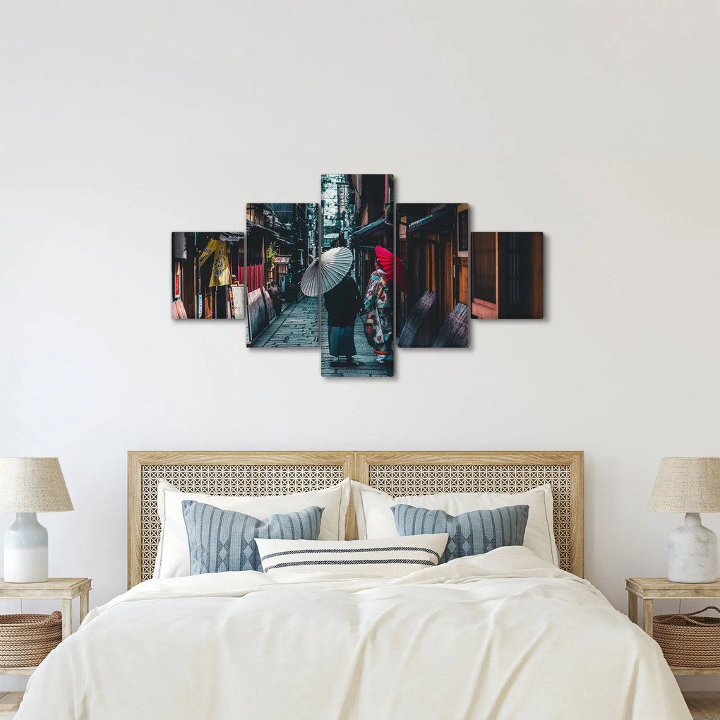 Obraz - Spacer po Tokio (125x70 cm)
