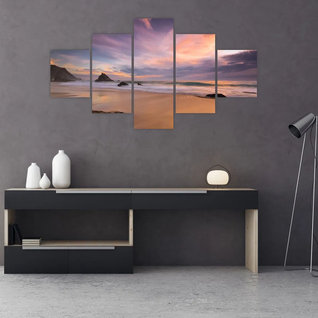 Obraz - Praia da Adraga (125x70 cm)