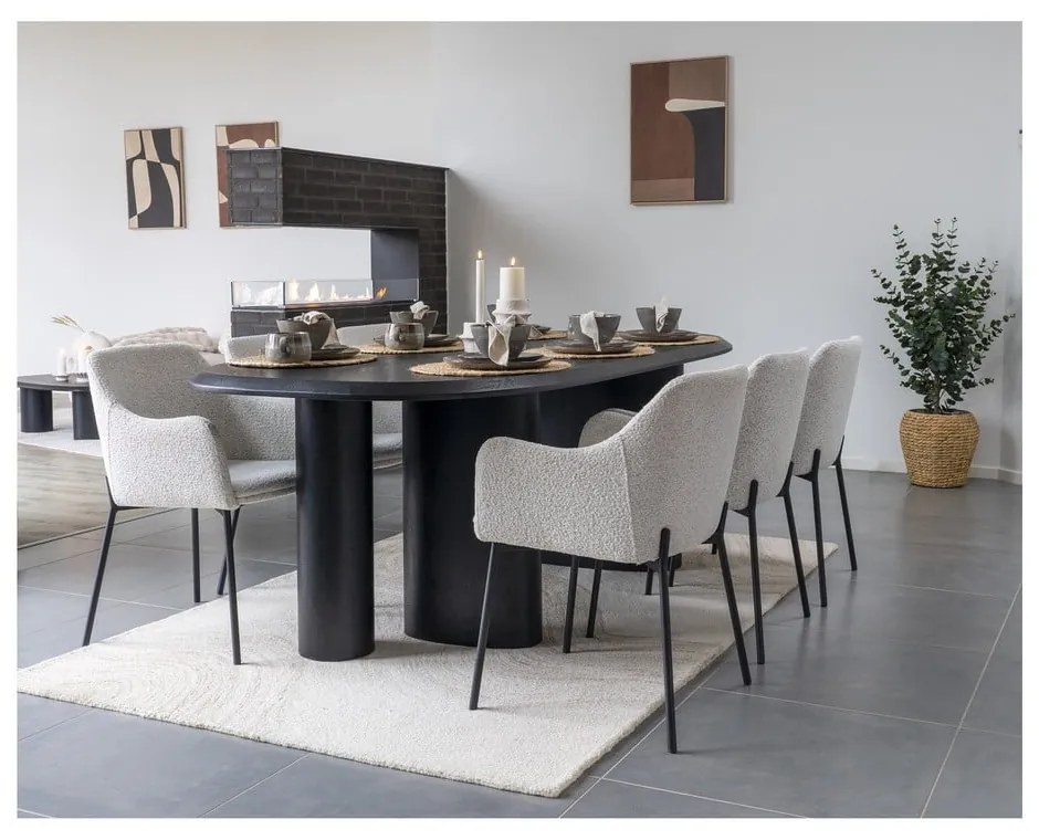 Stół z blatem w dekorze jesionu 100x220 cm Tirano – House Nordic
