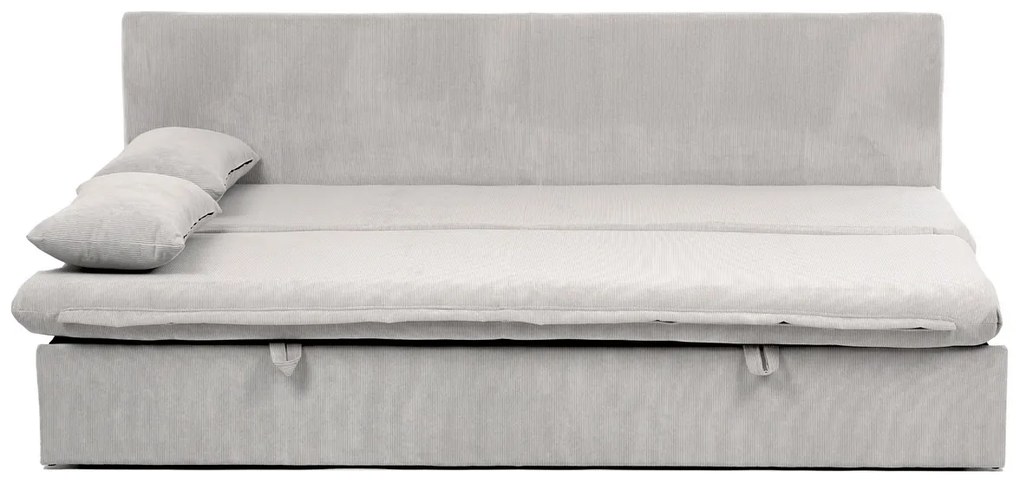 Rozkładana sofa trzyosobowa ASB-4740 BGE2,manżestrowa, beżowa