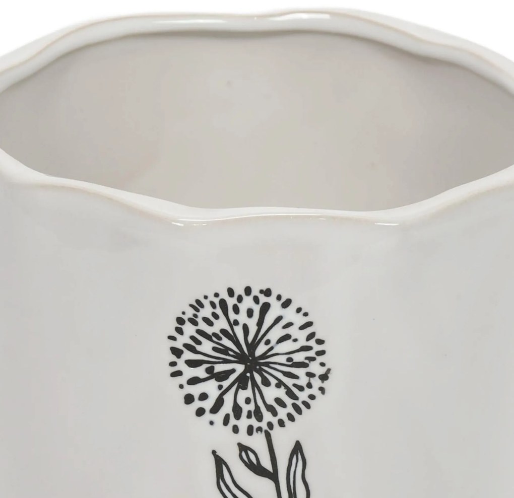 Ceramiczna osłonka na doniczkę, Ø 15 cm