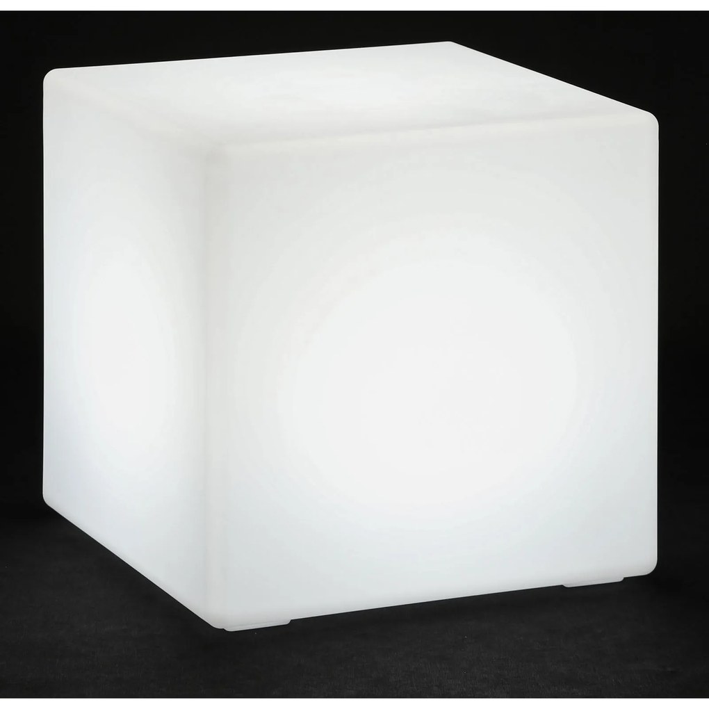 Podświetlany stołek/taboret LED, 60 x 60 x 60 cm