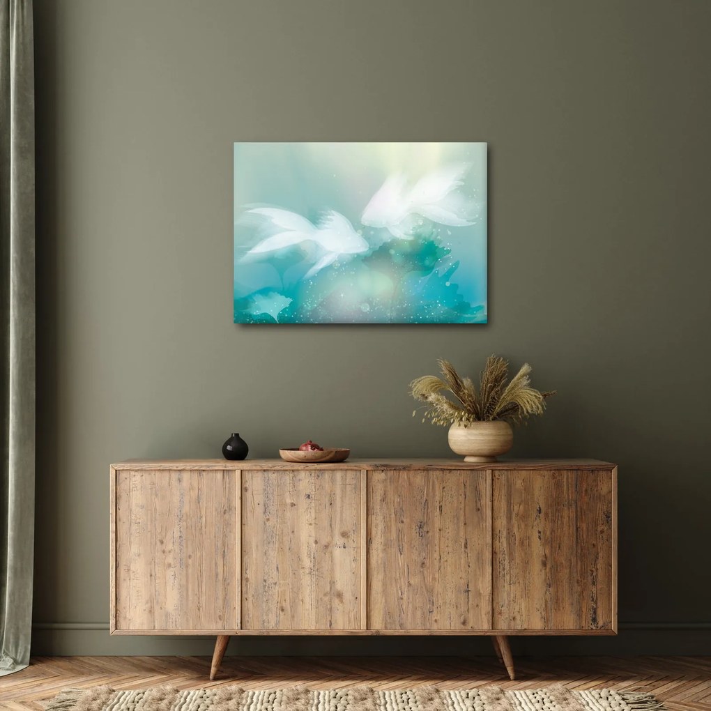 Obraz - Rybki (70x50 cm)