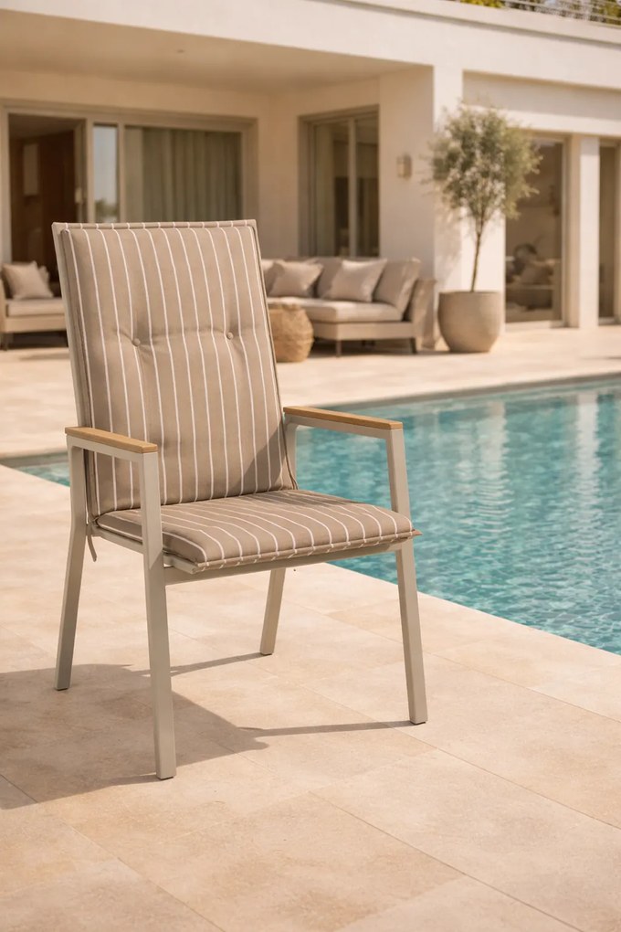 Doppler LIVING 6911 - niska poduszka na krzesło z niskim oparciem