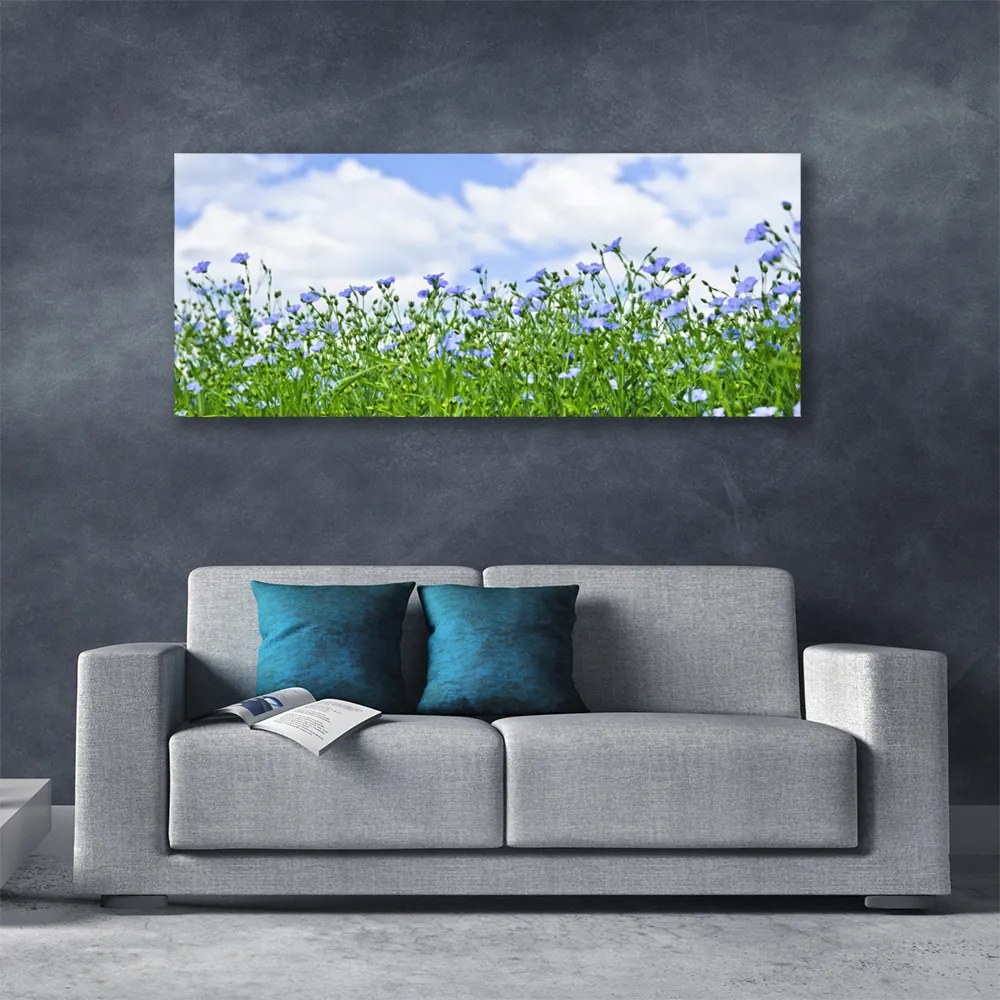 Obraz na płótnie Harmonijna Flora Ogrodowa