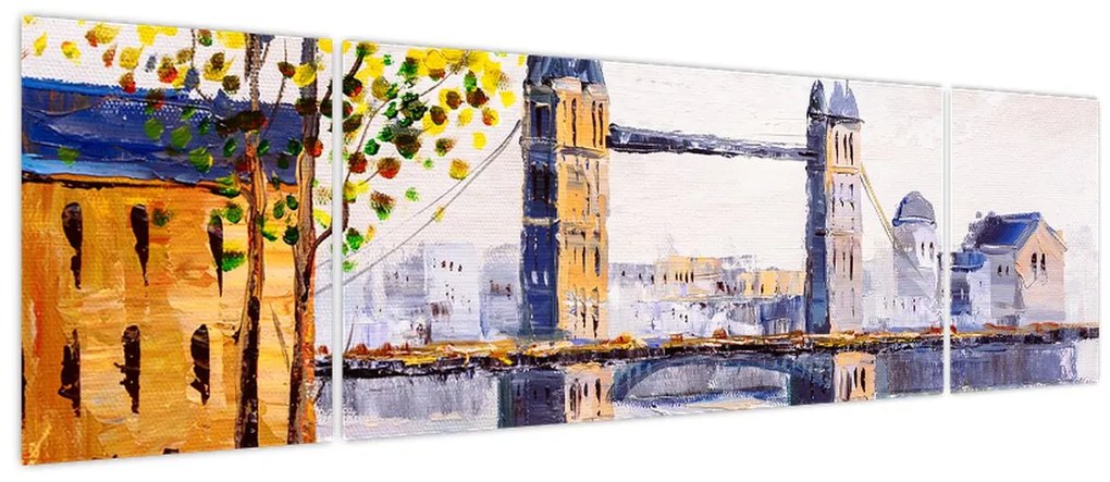 Obraz - Obraz miasta (170x50 cm)