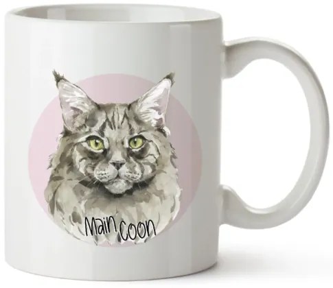 Bohemia Gifts Ceramiczny kubek - Main Coon - 350ml