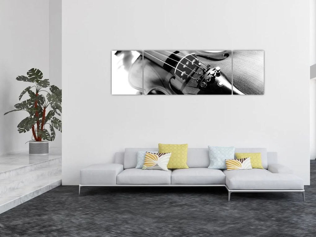Obraz - Skrzypce (170x50 cm)