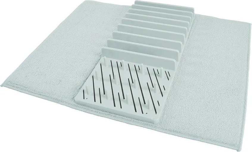 Jasnoniebieska plastikowa podkładka do naczyń 50x38 cm – Homéa