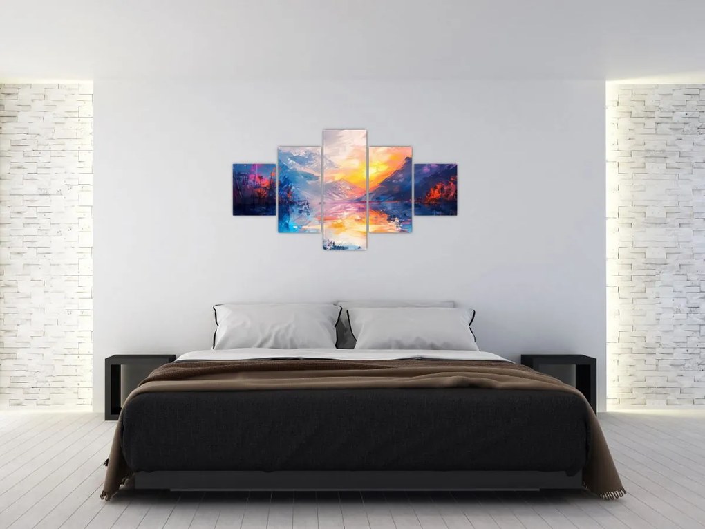 Obraz - Malarstwo krajobrazowe (125x70 cm)