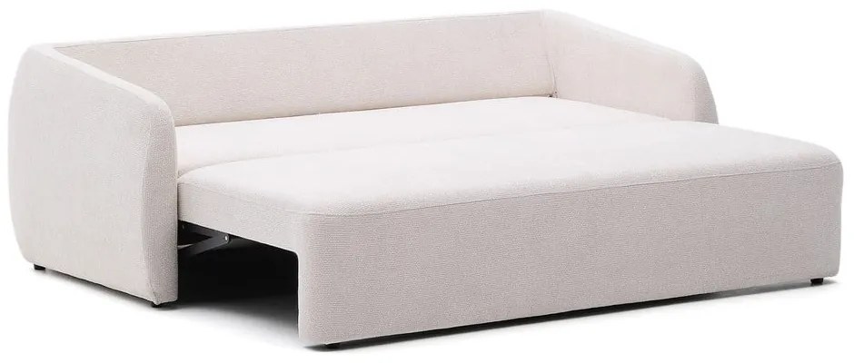 Kremowa rozkładana sofa z tkaniny szenilowej 225 cm Laira – Kave Home