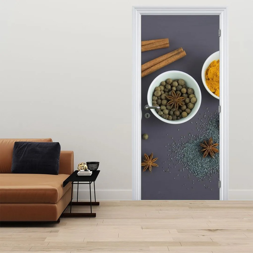 Fototapeta na drzwi - Przyprawy (95x205cm)
