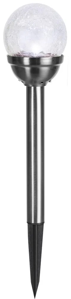 Lampy zewnętrzne LED wbijane/solarne zestaw 2 szt. LED ø 8 cm Balls – Star Trading