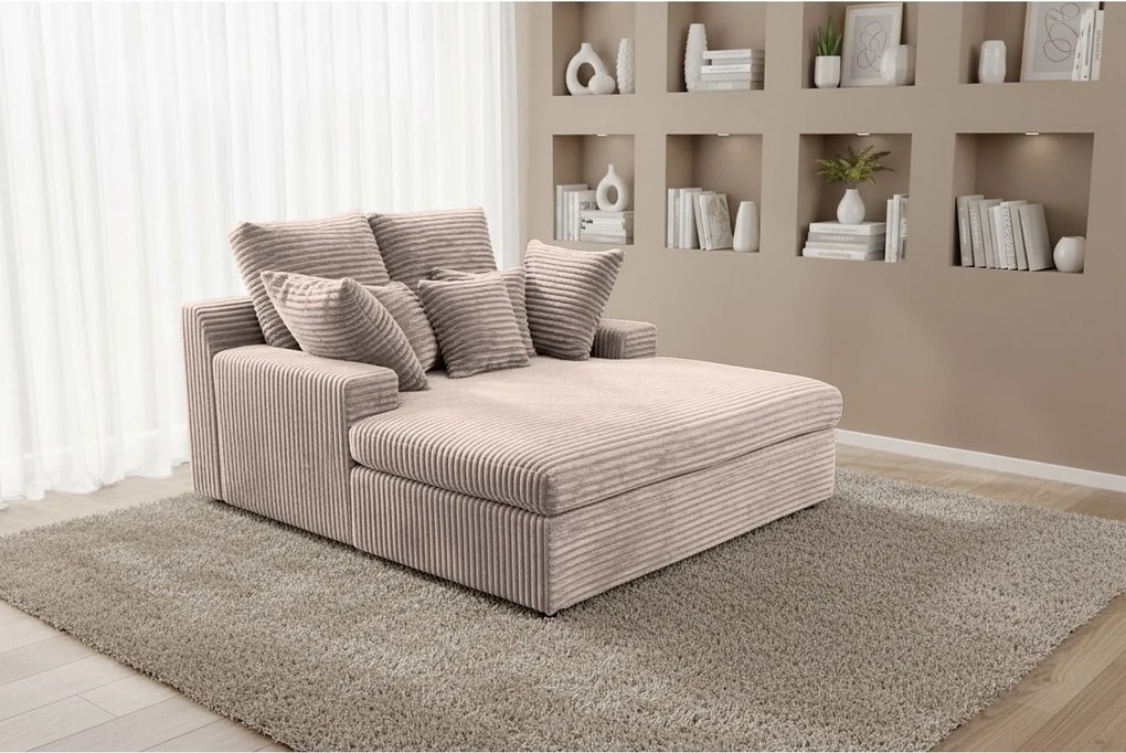 Szezlong Lazy One Tilia 11 ciepły szary