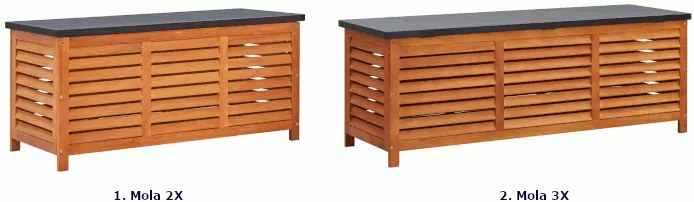 Drewniana skrzynia ogrodowa D6-Z37