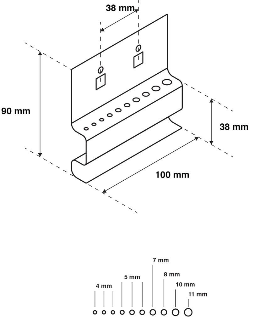 Uchwyt na klucze imbusowe