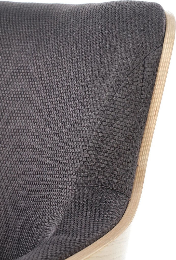 Nowoczesny fotel wypoczynkowy z oparciem ze sklejki Chillout