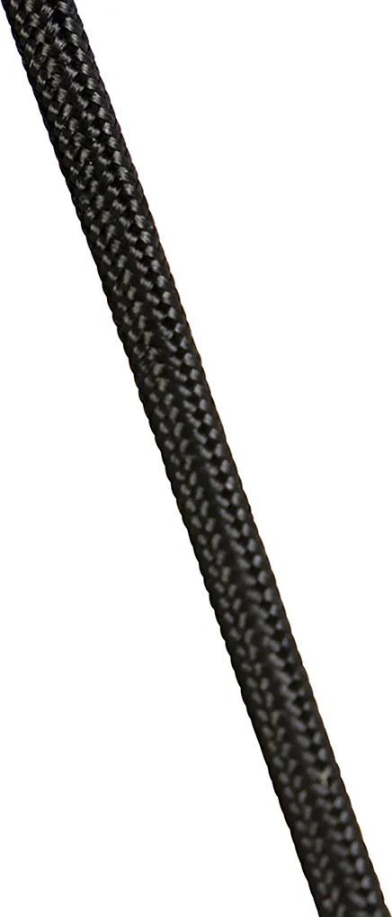 Industrialna lampa wisząca czarna 3-światłowa - Cava