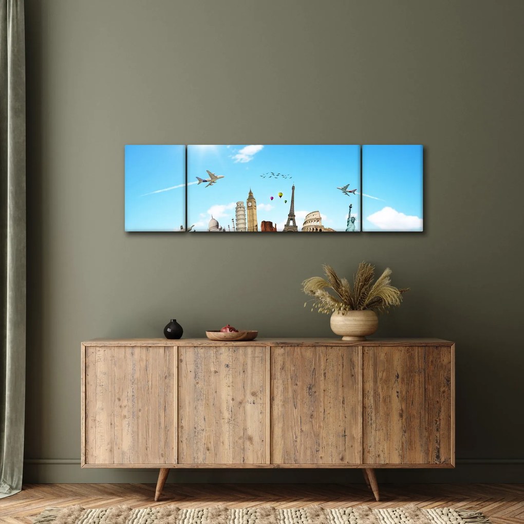 Obraz - Podróże (170x50 cm)