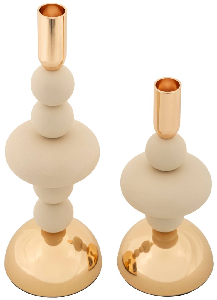 Zestaw świeczników GALAXY, 22 cm, 30 cm