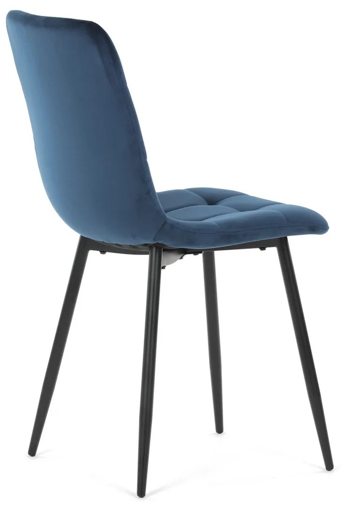 Zestaw krzeseł do jadalni CT-281 BLUE4, 4 szt.