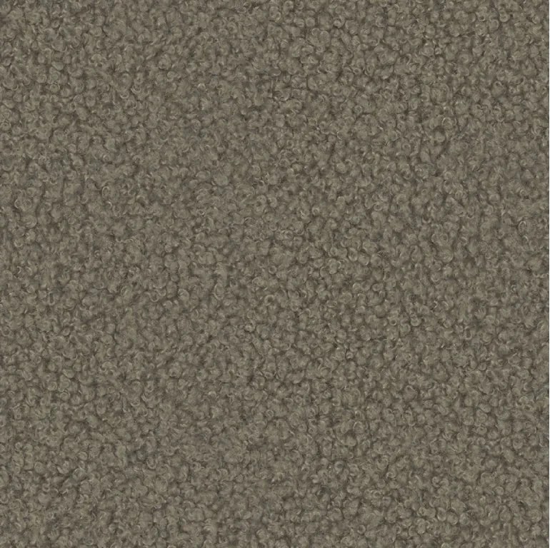 Rozkładana kanapa w kształcie U SMART BOUCLE 303x143 cm, szaro-brązowa