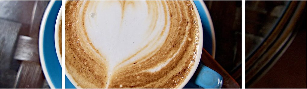 Obraz - Latte Art (170x50 cm)