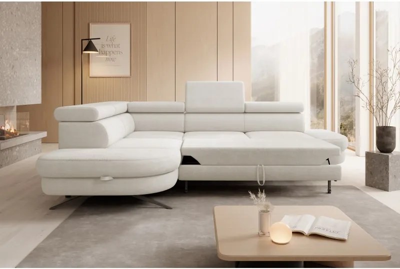 Narożnik OTIS L Lewostronny Regulowane Zagłówki WERSAL