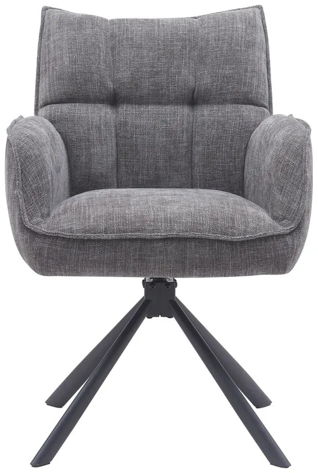 Szare krzesła zestaw 2 szt. Marilla – Unique Furniture