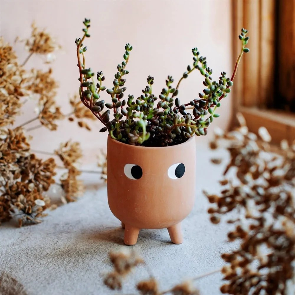 Terakotowa doniczka Sass &amp; Belle Leggy, ø 8,2 cm