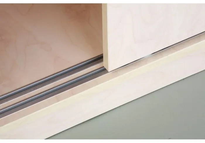 Szafka przesuwna MIRELLI A+, 800 x 400 x 800 mm, czereśnia