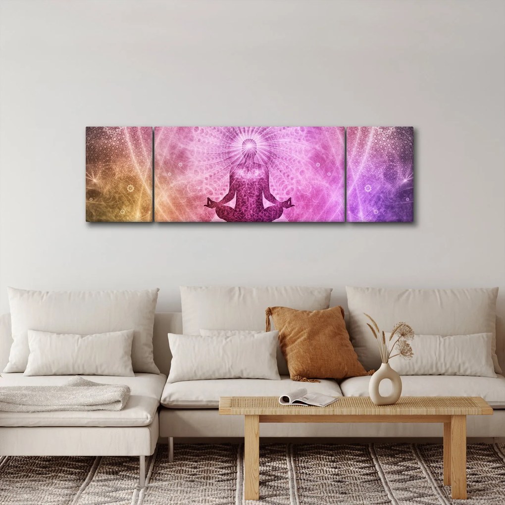 Obraz medytacji (170x50 cm)