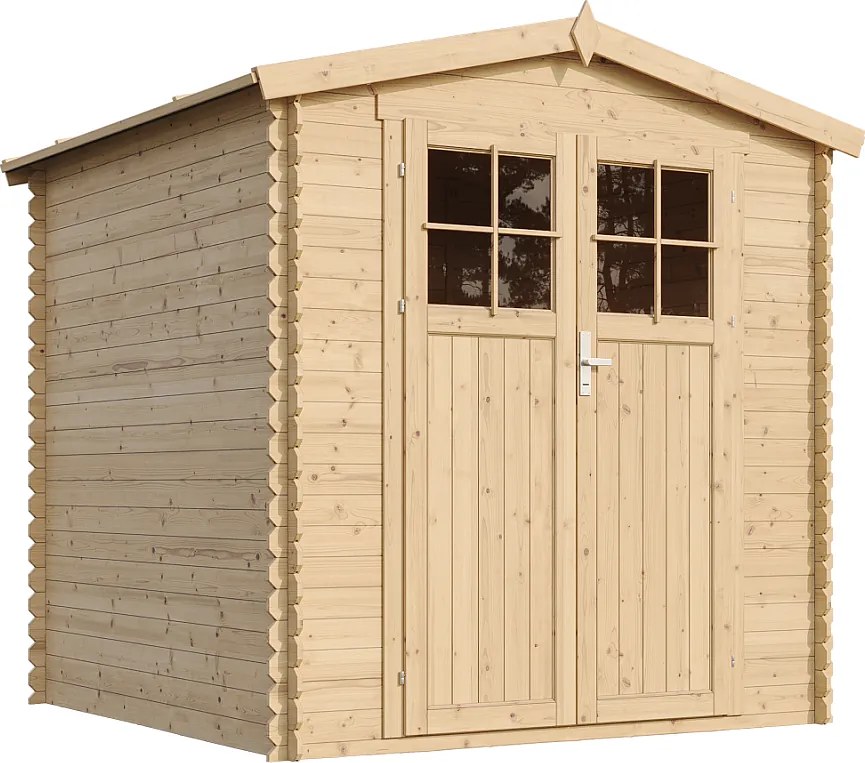 Drewniany domek narzędziowy ogrodowy - M343F